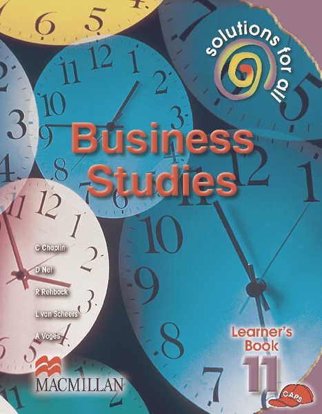 Solutions For All Business Studies Grade 11 Learner's Book