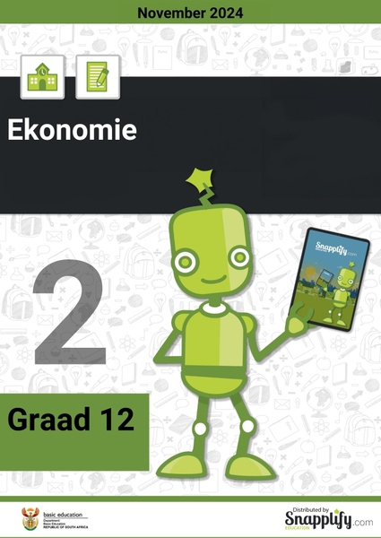 Ekonomie V2 Graad 12 November 2024