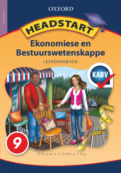 HEADSTART EKONOMIESE EN BESTUURSWETENSKAPPE GR 9 LEERDERSBOEK (1 YEAR)