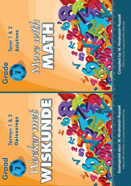 Woeker met Wiskunde Termyn 1&2/ Move with Maths Gr 7 Term 1&2 Oplossings/Solutions