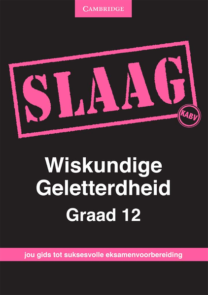 SLAAG Wiskundige Geletterdheid Graad 12 KABV Digital Edition