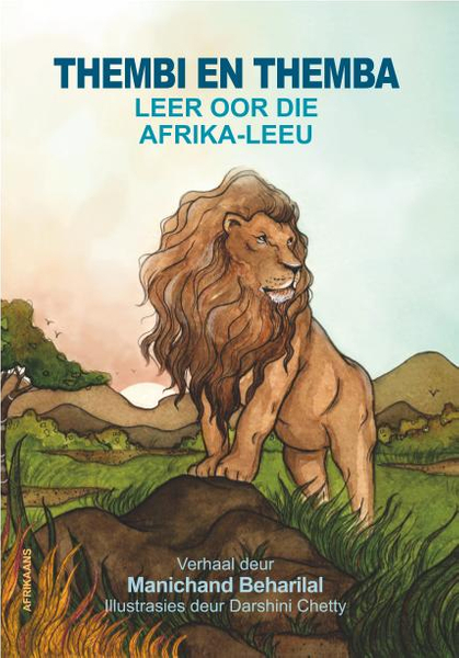Thembi en Themba Leer oor die Afrika-Leeu
