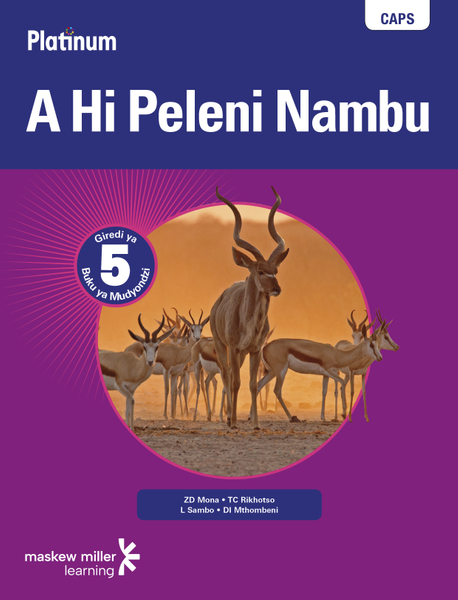 Platinum A Hi Peleni Nambu (Xitsonga Home Language) Grade 5 Learner's Book ePDF (1-year licence)