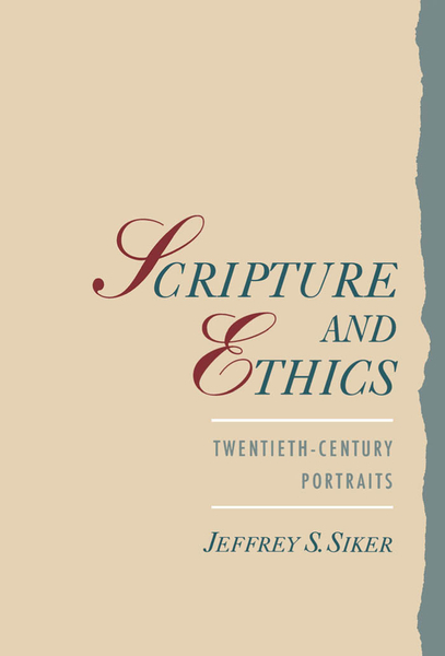 Scripture and Ethics