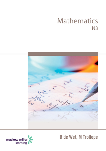 Mathematics N3 Student's Book ePDF (1-year licence)