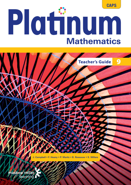 Platinum Mathematics Grade 9 Teacher's Guide ePDF (perpetual licence)