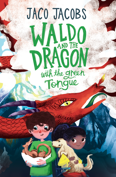 Waldo and the dragon with  the green tongue