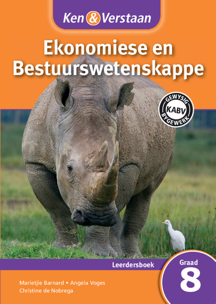 Ken & Verstaan Ekonomiese en Bestuurswetenskappe Graad 8 Leerdersboek (1 year) Digital Edition EPUB (9781108595353)