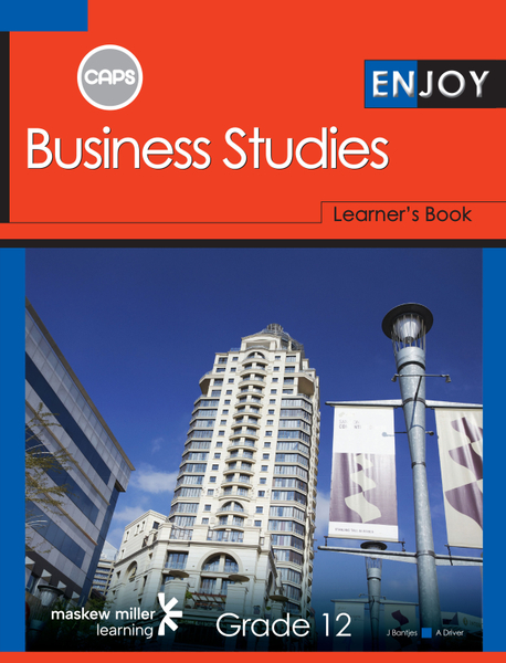 Enjoy Business Studies Grade 12 Learner's Book ePUB (1-year licence)