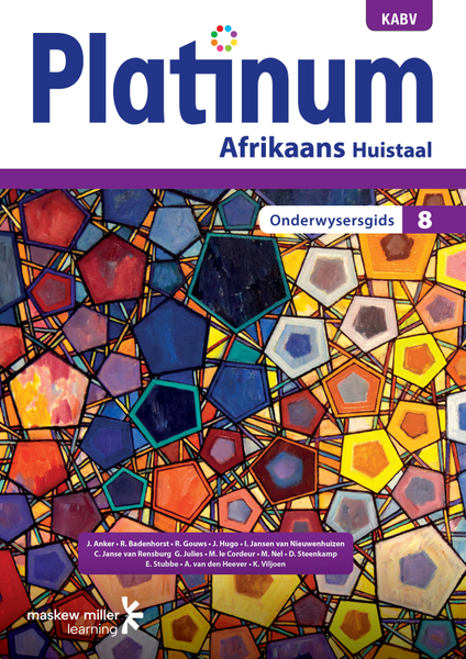 Platinum Afrikaans Huistaal Graad 8 Onderwysersgids ePDF (1-year licence)