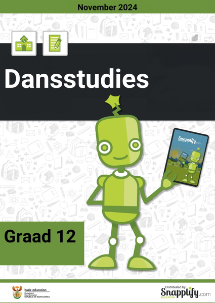Dansstudies Graad 12 November 2024
