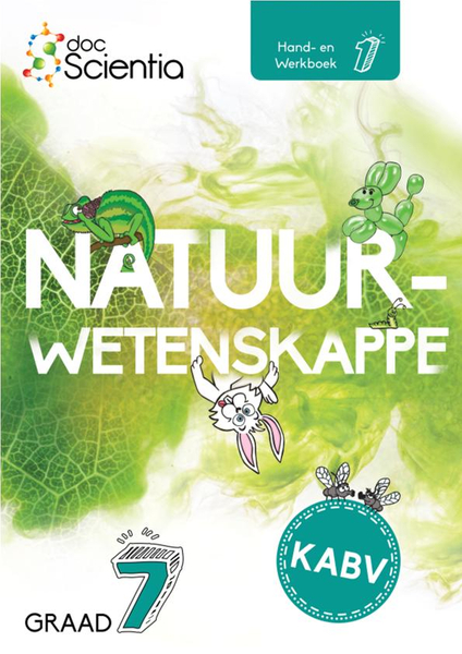 Doc Scientia Graad 7 Natuurwetenskappe Hand- en Werkboek Boek 1 2026