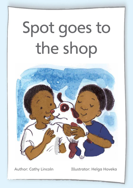 Big Books Spot goes to the shop English