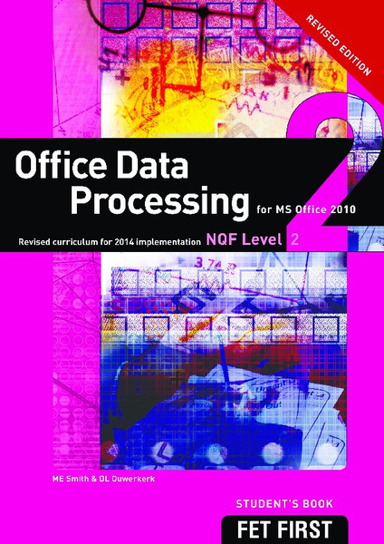 Office Data Processing NQF2 Students Book + CD