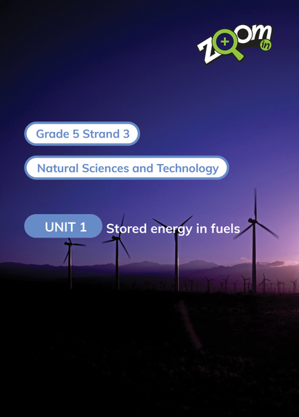 Natural Sciences and Technology Grade 5 Term 3 Unit 1 Stored energy in fuels