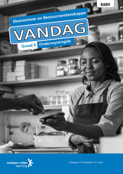 Ekonomiese en Bestuurswetenskappe Vandag Graad 9 Onderwysersgids ePDF (perpetual licence)