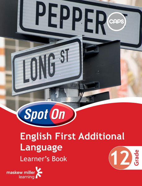 Spot On English First Additional Language Grade 12 Learner's Book ePDF (1-year licence)