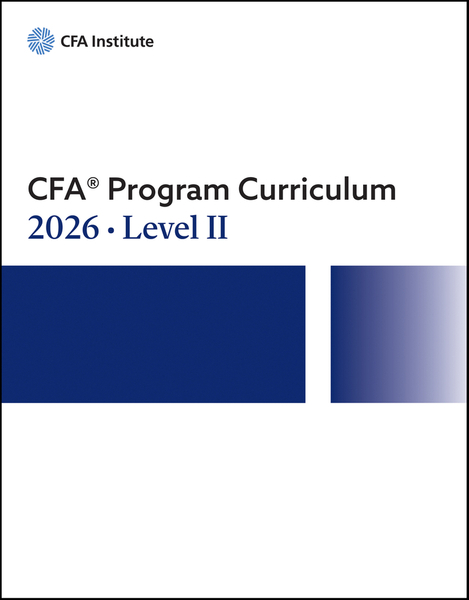 2026 CFA Program Curriculum Level II Box Set