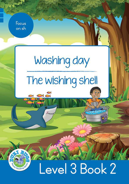 DUZI BUGS: BLUE LEVEL 3: BOOK 2: WASHING DAY | THE WISHING WELL (Library)