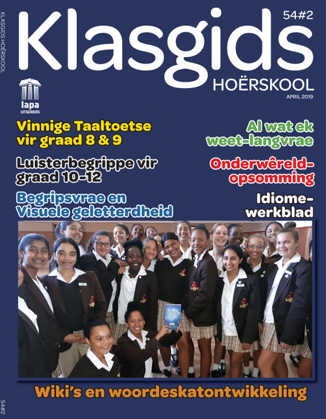 Klasgids April 2019 Hoërskool
