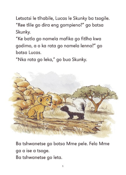 E CUB READING SCHEME (SETSWANA) LEVEL 4 BK 2: BOPALAMO JO