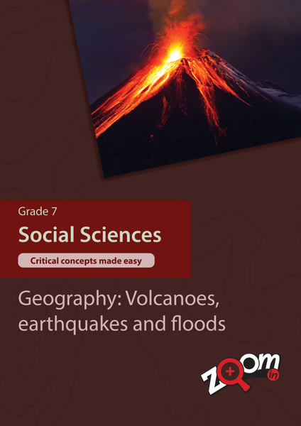 Social Sciences  Grade 7 Topic 4: Geography: Volcanoes, earthquakes and floods. Visually rich, interactive content with fun activites and language support.