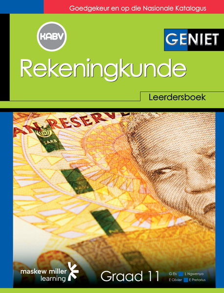 Geniet Rekeningkunde Graad 11 Leerdersboek ePDF (1-year licence)