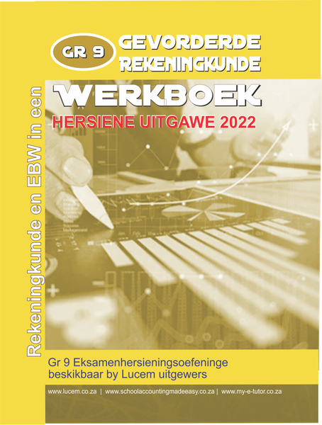 Gr 9 Gevorderde Rekeningkunde Wboek