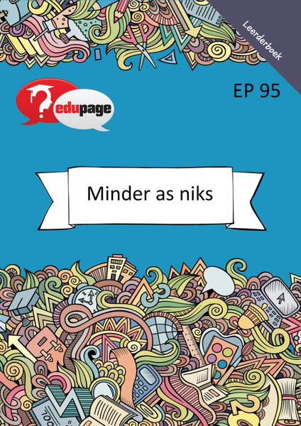 Minder as niks Leerderboek