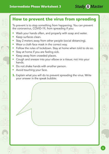 Study and Master Intermediate Phase Worksheet 3