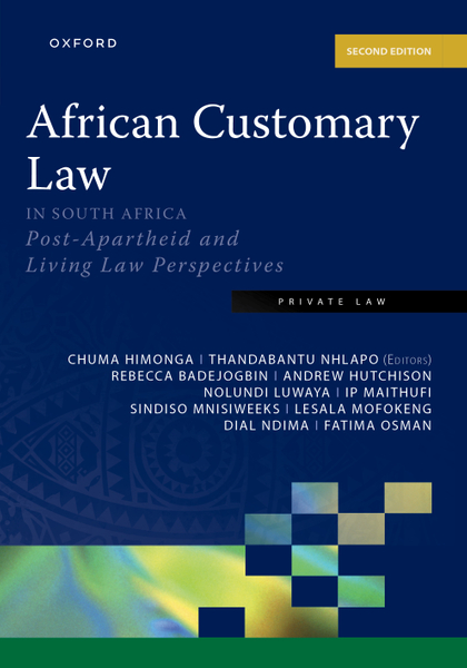 African Customary Law in South Africa 2e (LIB)