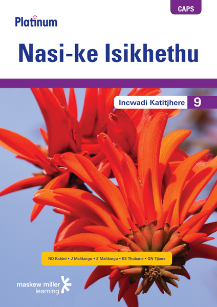 Platinum Nasi-ke Isikhethu (IsiNdebele HL) Grade 9 Teacher's Guide ePDF (perpetual licence)