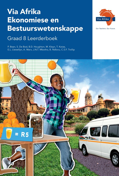 eBoek ePub vir tablette: Via Afrika Ekonomiese en Bestuurswetenskappe Graad 8 Leerderboek