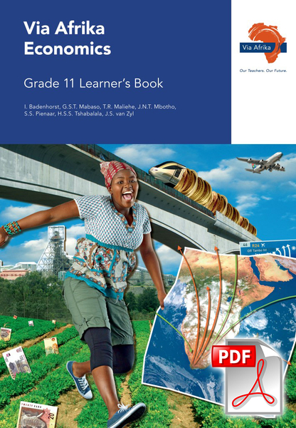 eBook (ePDF): Via Afrika Economics Grade 11 Learner's Book