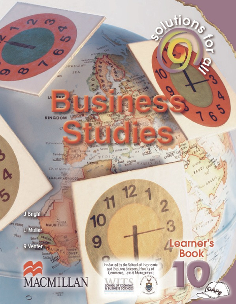Solutions For All Business Studies Grade 10 Learner's Book