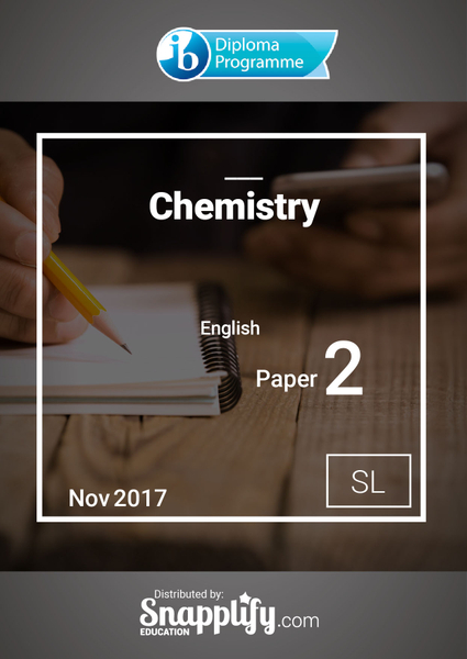 Chemistry paper 2 SL