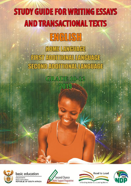 Study Guide: Creative Writing English Home Language First and Second Additional Language Grade 10 - 12
