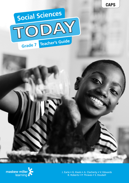 Social Sciences Today Grade 7 Teacher's Guide ePDF (1-year licence)