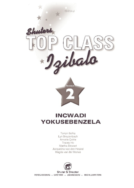 E TOP CLASS MATHEMATICS GRADE 2 WORKBOOK (ZULU)