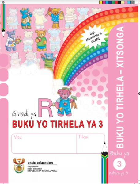 Grade R Literacy - Home Language XiTsonga (book 3)