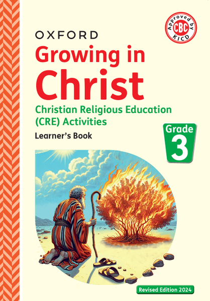 Growing in Christ CRE Learner's Book Grade 3 2024 Edition