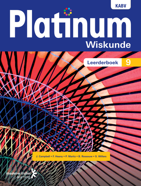 Platinum Wiskunde Graad 9 Leerderboek ePUB (1-year licence)