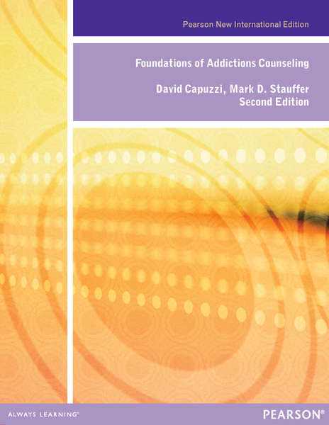 FOUNDATIONS OF ADDICTION COUNSELING PEARSON NEW INTERNATIONAL EDITION