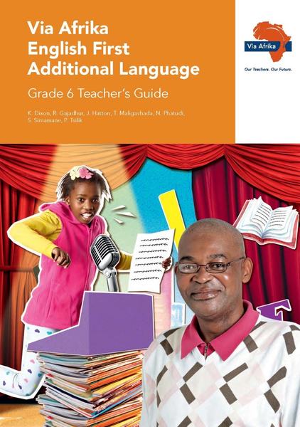 eBook (ePDF): Via Afrika English First Additional Language Grade 6 Teacher's Guide