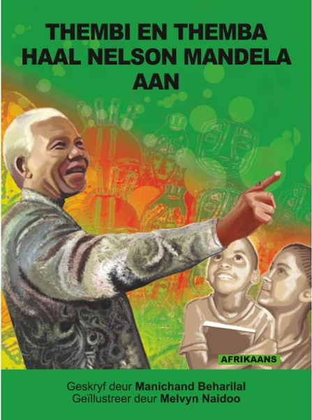 Thembi en Themba Haal Nelson Mandela Aan