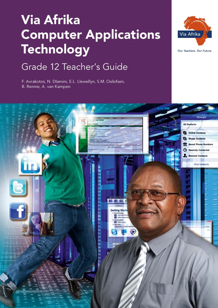 eBook (ePDF): Via Afrika Computer Applications Technology Grade 12 Teacher's Guide