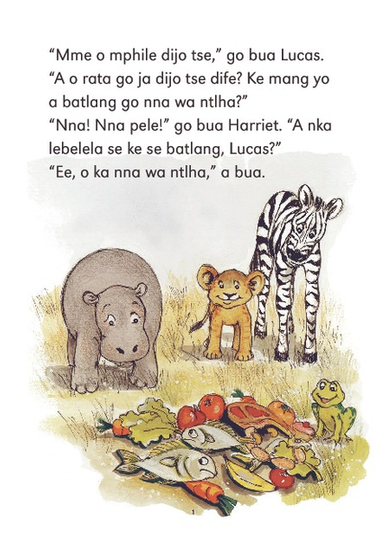 E CUB READING SCHEME (SETSWANA) LEVEL 3 BK 2: MEFUTA YA DIJO