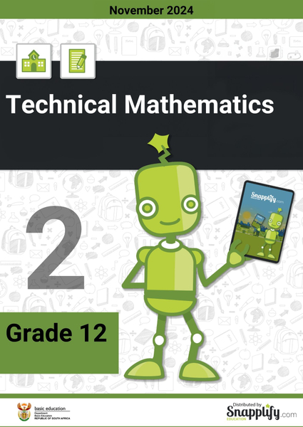 Technical Mathematics Paper 2 Grade 12 November 2024