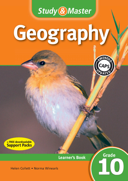 Study & Master Geography Graad 10 Learner's Book (1 year) Enhanced Digital Edition