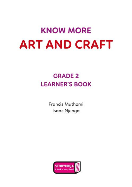 KNOW MORE ART & CRAFT GRADE 2